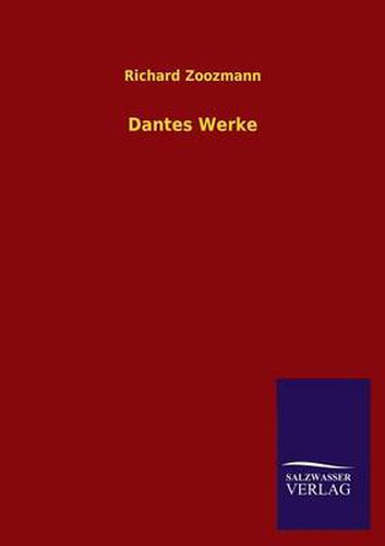 Cover image for Dantes Werke