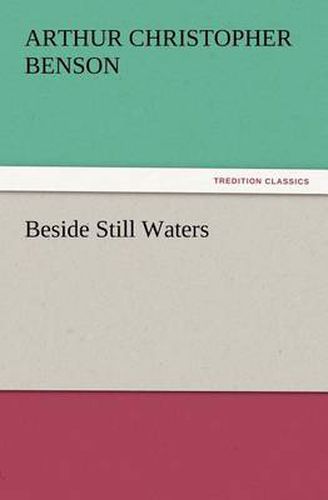 Cover image for Beside Still Waters