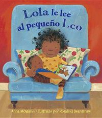 Cover image for Lola le lee al pequeno Leo