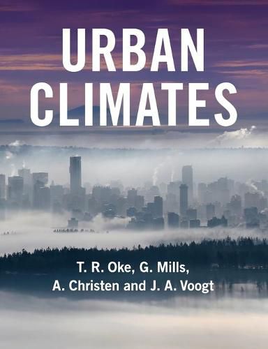 Cover image for Urban Climates