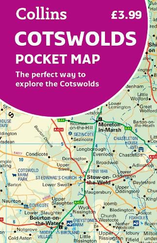 Cotswolds Pocket Map: The Perfect Way to Explore the Cotswolds