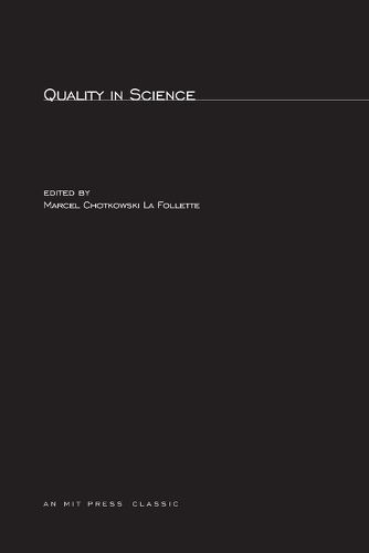 Cover image for Quality in Science