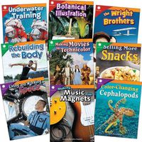 Cover image for Smithsonian Informational Text: Pushing the Limits 9-Book Set Grades 3-5