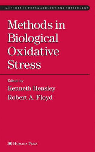 Cover image for Methods in Biological Oxidative Stress