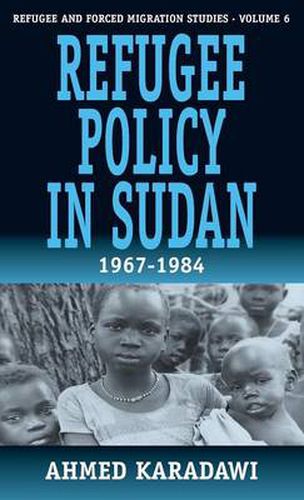 Cover image for Refugee Policy in Sudan 1967-1984