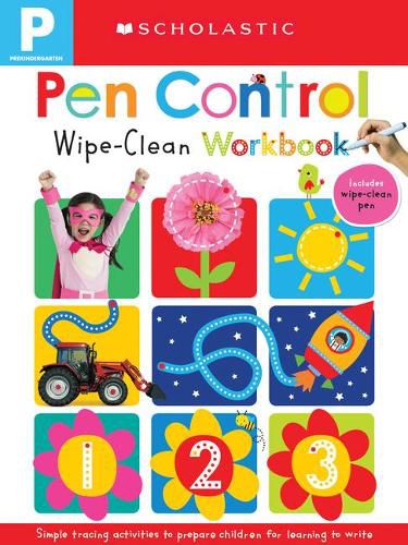 Cover image for Pen Control: Scholastic Early Learners (Wipe-Clean)