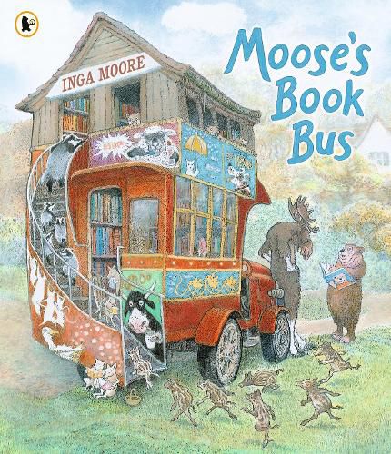 Cover image for Moose's Book Bus