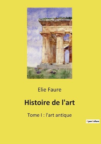 Cover image for Histoire de l'art