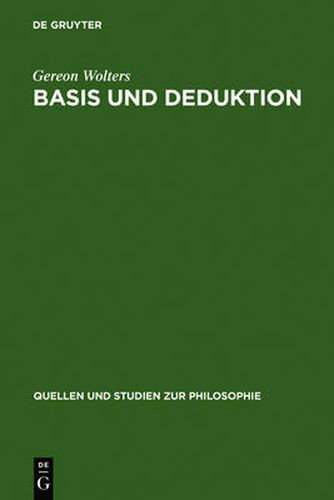 Cover image for Basis und Deduktion: Studien zur Entstehung und Bedeutung der Theorie der axiomatischen Methode bei J. H. Lambert (1728-1777)