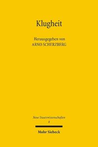 Cover image for Klugheit: Begriff - Konzepte - Anwendungen