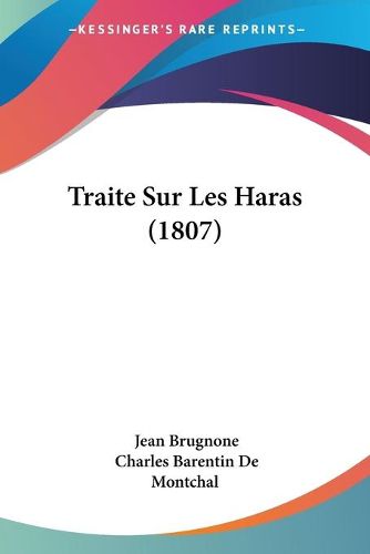 Cover image for Traite Sur Les Haras (1807)