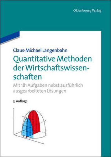 Cover image for Quantitative Methoden der Wirtschaftswissenschaften