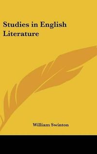 Cover image for Studies in English Literature