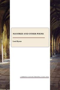 Cover image for Manfred and other poems