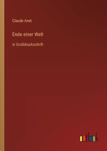 Cover image for Ende einer Welt