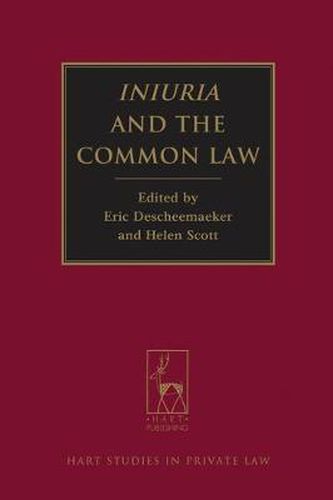 Cover image for Iniuria and the Common Law