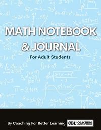 Cover image for Math Notebook and Journal For Adult Students