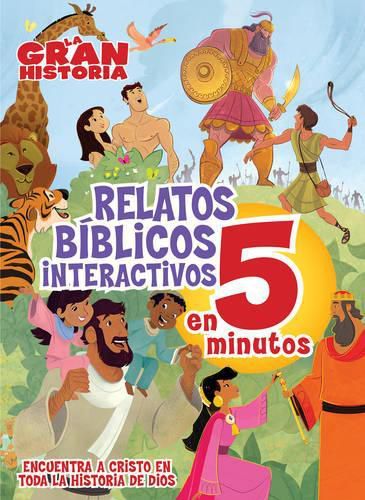 Cover image for La Gran Historia, Relatos Biblicos en 5 minutos, tapa dura