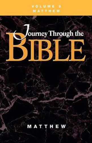 Cover image for Jttb - Matthew Student Volume 9 Revised