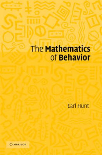 Cover image for The Mathematics of Behavior