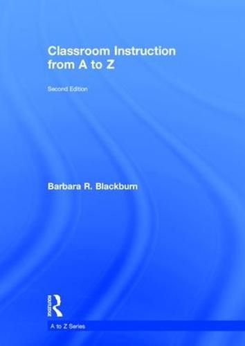 Cover image for Classroom Instruction from A to Z