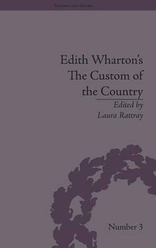 Cover image for Edith Wharton's The Custom of the Country: A Reassessment