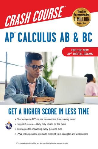 Cover image for Ap(r) Calculus AB & BC Crash Course 3rd Ed., Book + Online: Get a Higher Score in Less Time