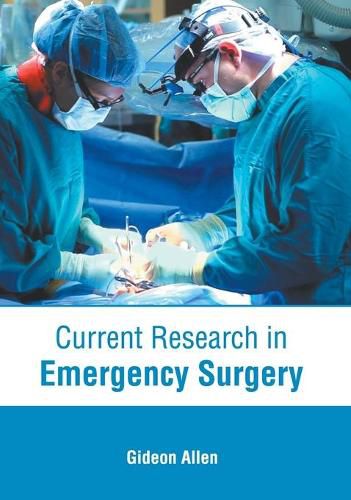 Cover image for Current Research in Emergency Surgery