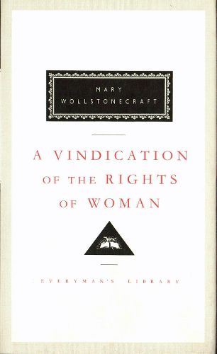 Cover image for A Vindication of the Rights of Woman