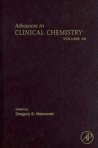 Cover image for Advances in Clinical Chemistry