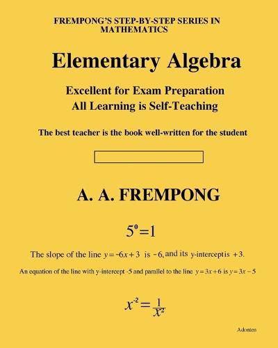 Cover image for Elementary Algebra