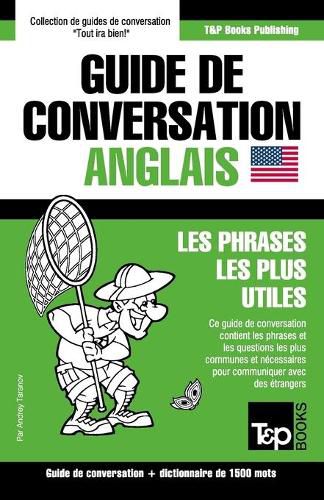 Cover image for Guide de conversation Francais-Anglais et dictionnaire concis de 1500 mots