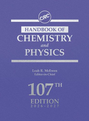 Cover image for CRC Handbook of Chemistry and Physics