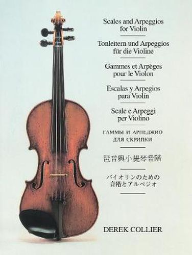 Cover image for Scales And Arpeggios For Violin