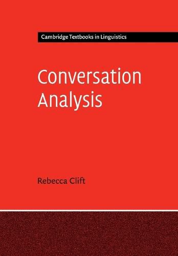 Cover image for Conversation Analysis