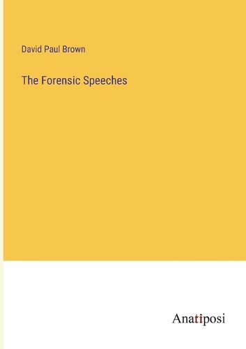 Cover image for The Forensic Speeches