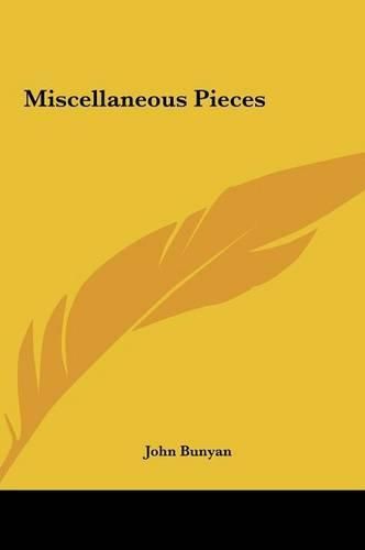 Cover image for Miscellaneous Pieces