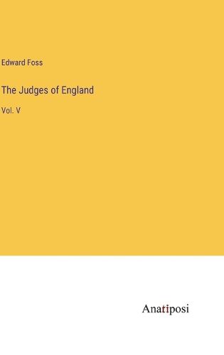 Cover image for The Judges of England