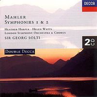 Cover image for Mahler Symphony 1 & 2