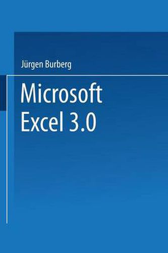 Cover image for Microsoft(r) Excel 3. 0