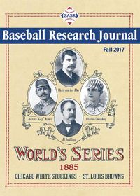 Cover image for Baseball Research Journal (BRJ), Volume 46 #2