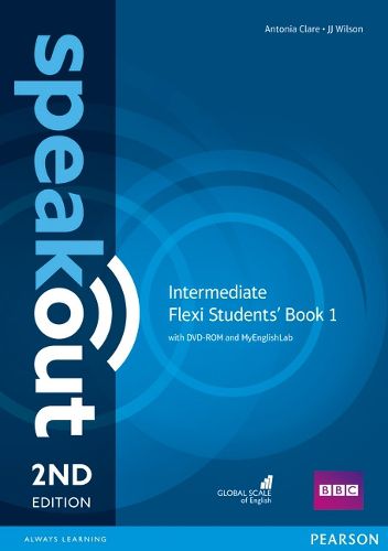 Cover image for Speakout Intermediate 2nd Edition Flexi Students' Book 1 with MyEnglishLab Pack