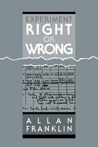 Cover image for Experiment, Right or Wrong