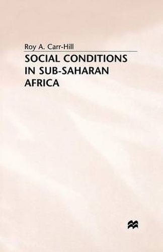 Cover image for Social Conditions in Sub-Saharan Africa