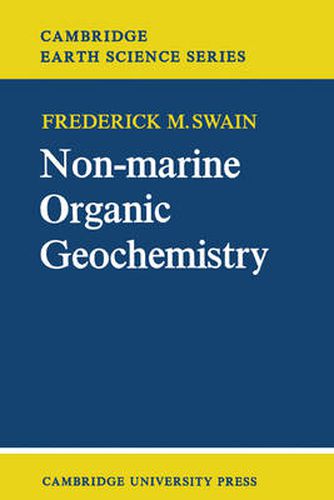 Cover image for Non-Marine Organic Geochemistry