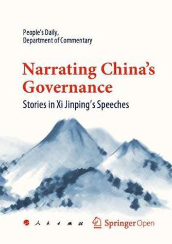 Cover image for Narrating China's Governance: Stories in Xi Jinping's Speeches