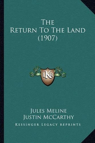 Cover image for The Return to the Land (1907)