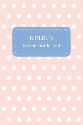 Heidi's Pocket Posh Journal, Polka Dot