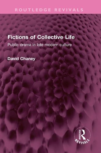 Cover image for Fictions of Collective Life