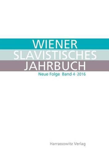 Cover image for Wiener Slavistisches Jahrbuch 4 (2016)